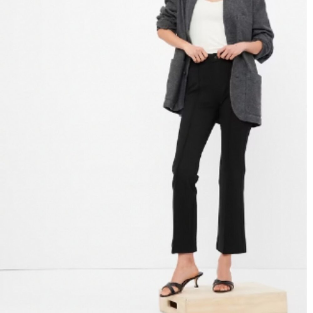 GAP Ponte Crop Kick Pant 10 LONG 31.5" Inseam